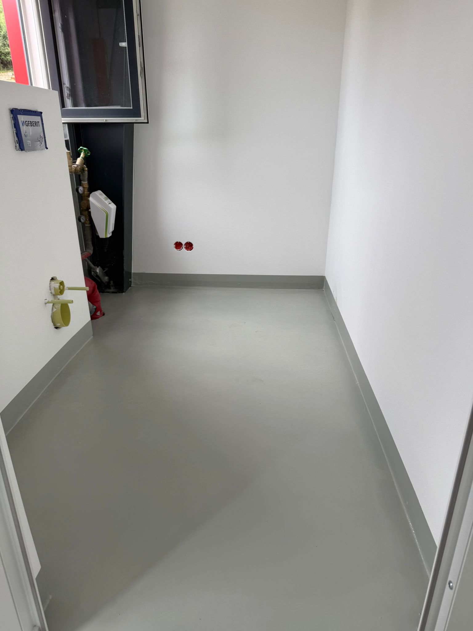 Bodenbeschichtung hell